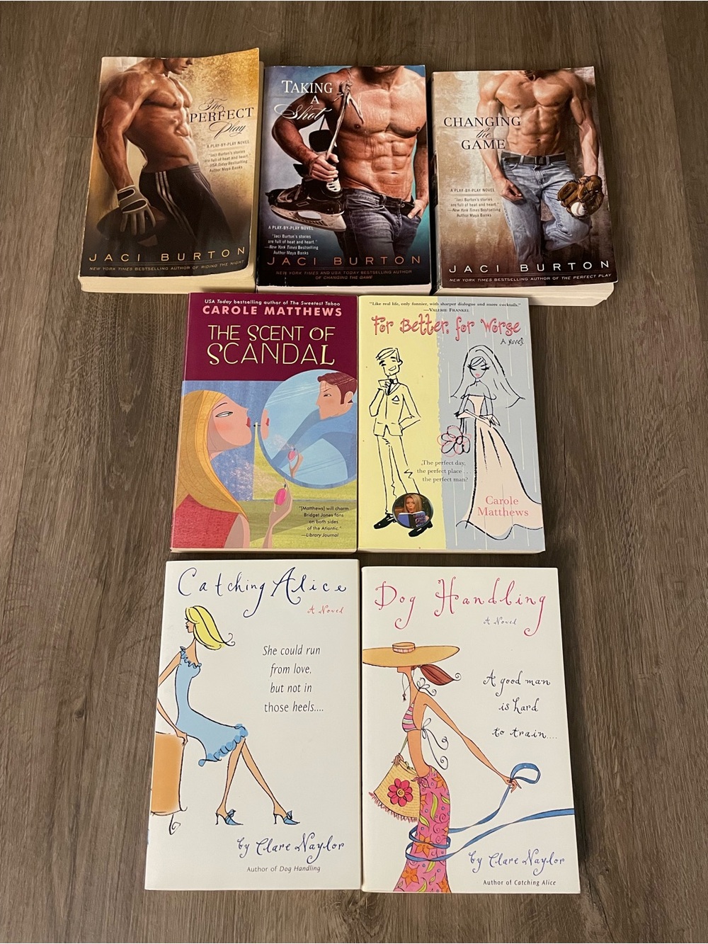 ✨ 7 books total | 3 authors | Sports Romance + Chick-Lit
